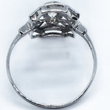 14ct & Platinum Diamond dress ring 0.75ct