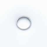 18Ct white gold diamond half eternity ring 0.20Ct