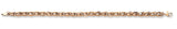 9ct Yellow Gold Hollow Interlink 7" Bracelet (3.9g)