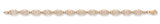 9ct Yellow Gold Celtic Style 7" Bracelet (4g)