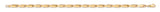 9ct Yellow Gold Belcher Box 7" Ladies Bracelet (4.2g)