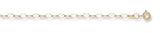 9ct Yellow Gold Oval Belcher Chain
