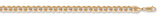 9ct Yellow Gold Flat Curb Chain
