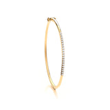 9ct Yellow Gold 0.50ct Diamond Bangle