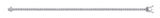 18ct White Gold 1.00ct Diamond Tennis Bracelet