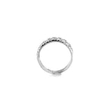 Platinum & 1.08ct Diamond Double Eternity Ring