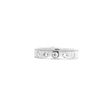 18ct White Gold 0.5ct Diamond Set Band