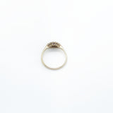 Antique 18ct yellow gold Sapphire & diamond ring