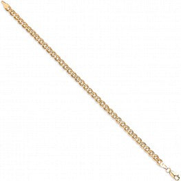 9ct Yellow Gold Hollow Link 7