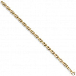 9ct Yellow Gold Hollow Prince of Wales Chain
